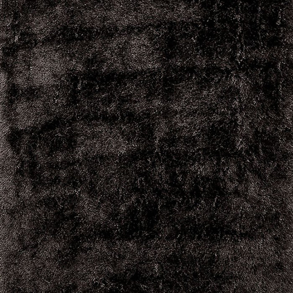 Zulema Contemporary Area Shag Rug, Charcoal