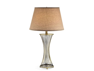 XIA Contemporary Sands Table Lamp, Gold, Set of 2