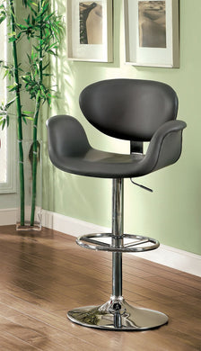 Alimos Contemporary Bar Stool With Gray - Cal Foam