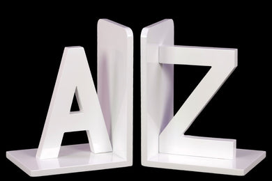 Wood Alphabet Sculpture 