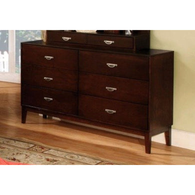 Antique & Dressy Wooden Dresser, Brown Cherry