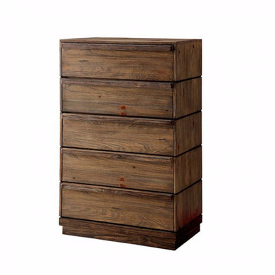 Vintage Look Spacious  Wooden Chest, Brown