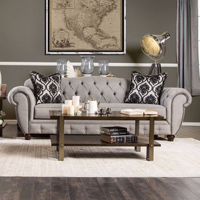 Viviana Gray Finish Sofa