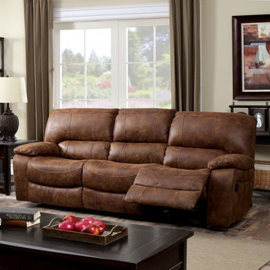 Wagner Motion Sofa Transitional Style, Brown