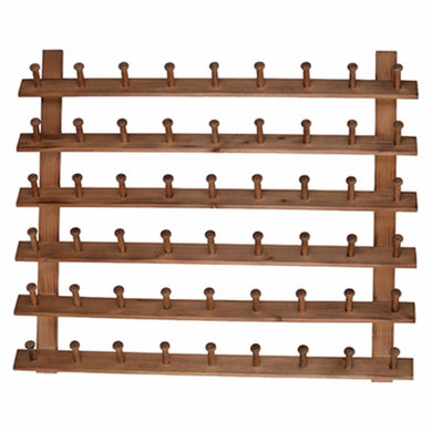 Wall Hanger Rack In Shiny finish, Classic Brown