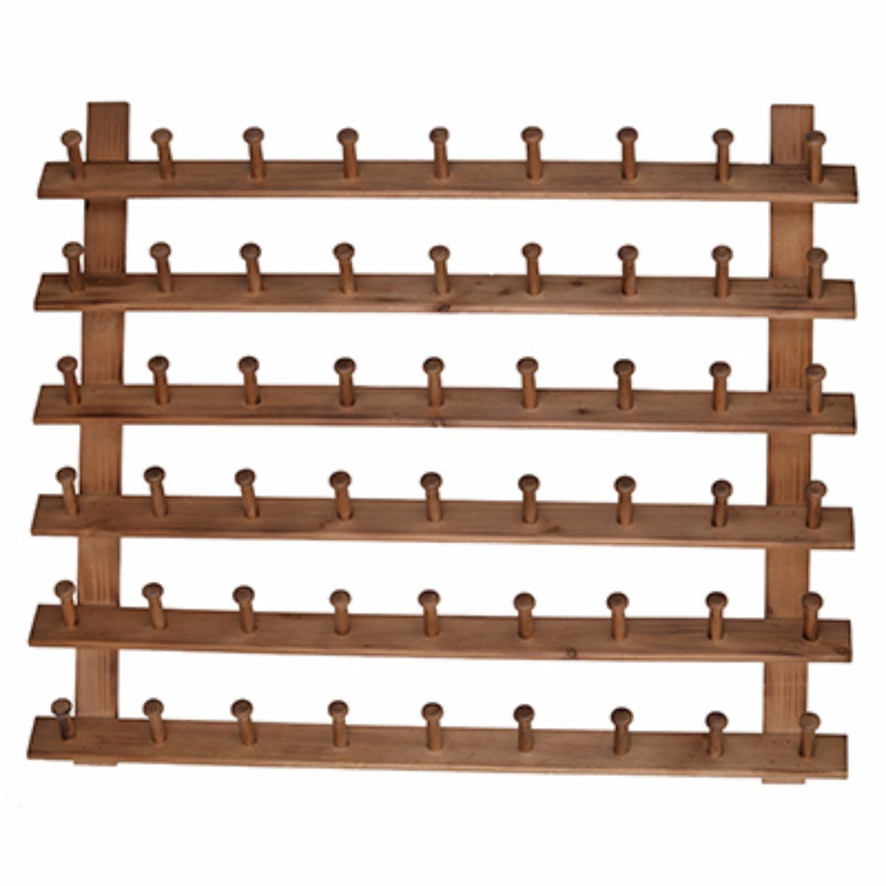 Wall Hanger Rack In Shiny finish, Classic Brown
