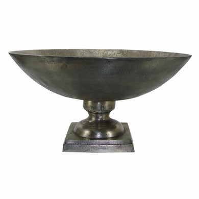 Aluminum Display Bowl In Vintage Touch