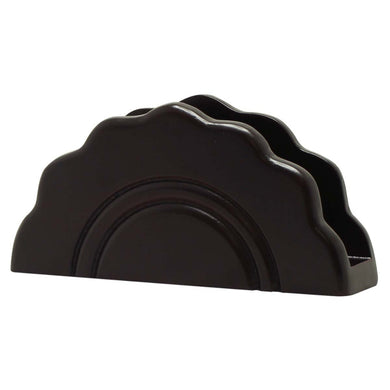 Wooden Black Napkin Holder Decorative Centerpiece Office/Bar & Restaurant