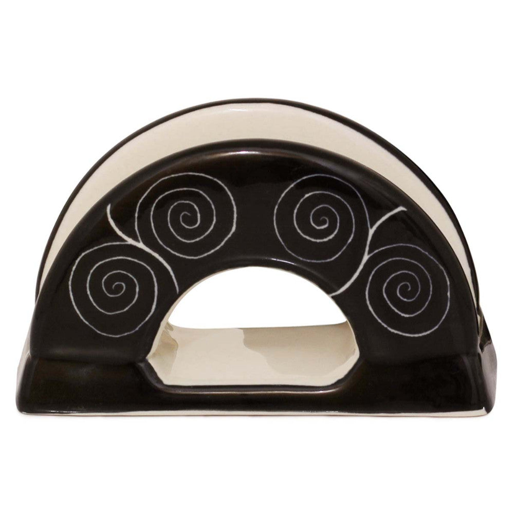 5 Inch Ceramic Napkin Dispenser Holders for Home Tables