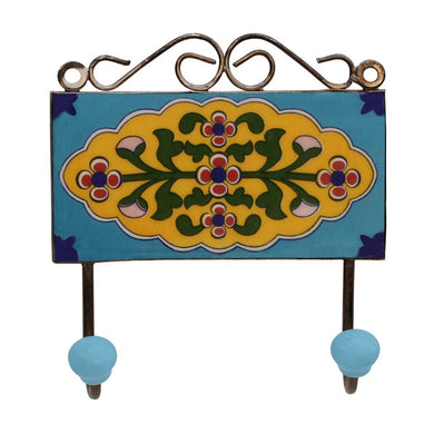 Wall Mounted Decor Double Hooks for Hanging