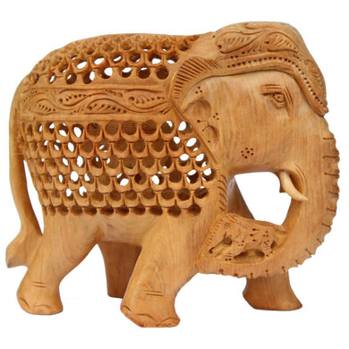 Wooden Decorative Elephant Statue