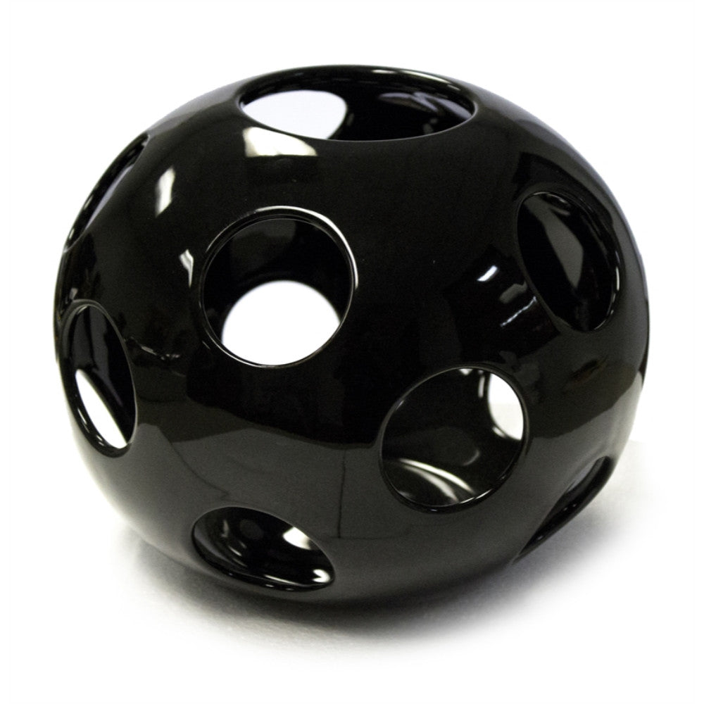 Alluring Simply Designed Ceramic Sphere, Black