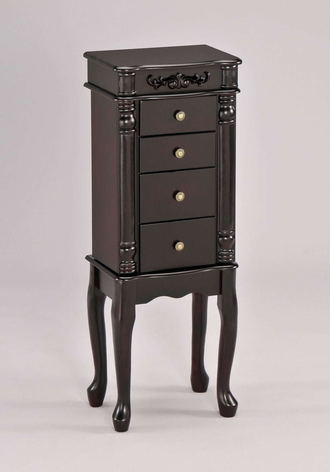 Tiana Jewelry Armoire, Espresso Brown