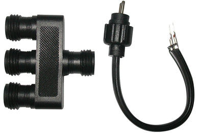 3-way Socket Connection with 7 Inch Connection Cord