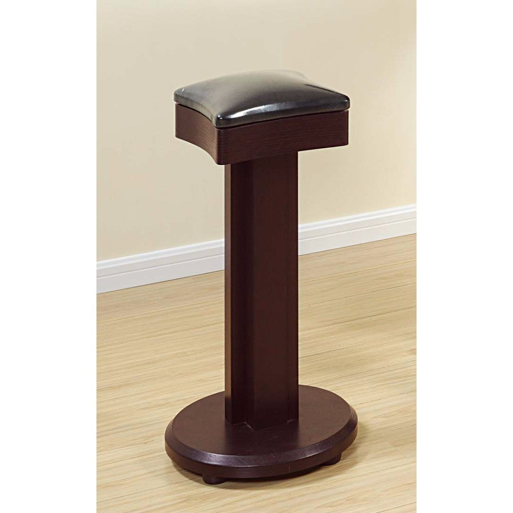 Vogueish Bar Stool With Diamond Seat Cushion.