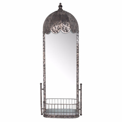 Tomb Shaped Danby Metal Wall Mirror