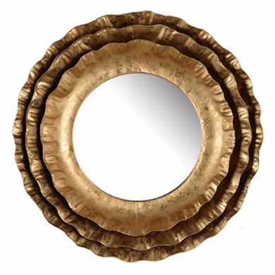 Unique Style Traditional Ashlyn Round Mirror