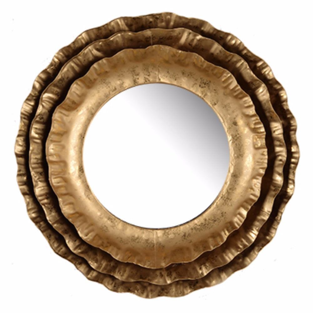 Unique Style Traditional Ashlyn Round Mirror