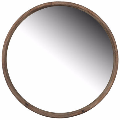 Up-scaling Thayne Round Wall Mirror