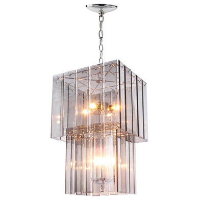 Voguish Malva Glass Ceiling Pendant Large
