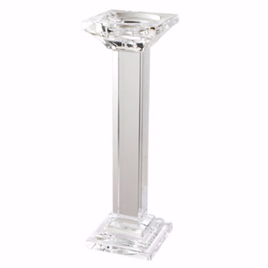 Utterly Crystal Pillar Candle Holder