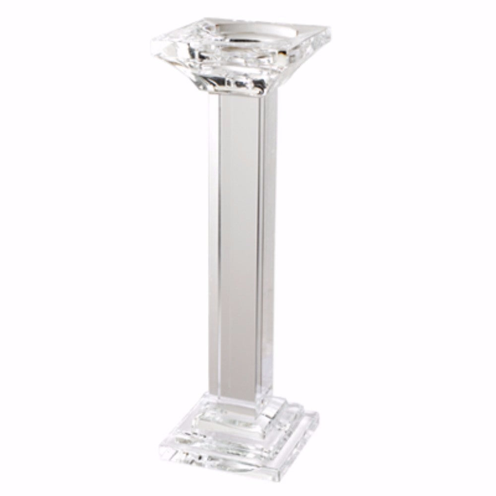 Utterly Crystal Pillar Candle Holder