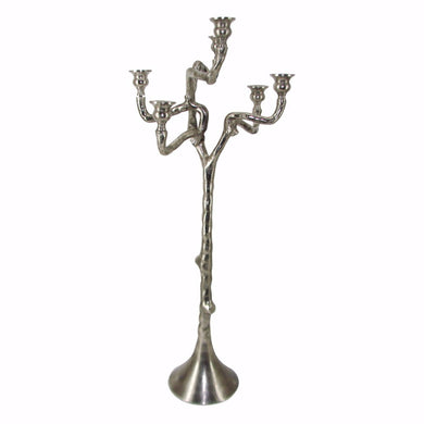 Tree-Inspired Stavros Aluminum Candle Holder