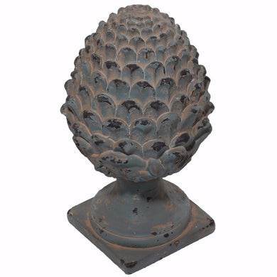 Unique Gray Artichoke Statue, Gray