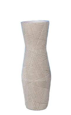 Ultra-Modern Decorative Resin Vase, White