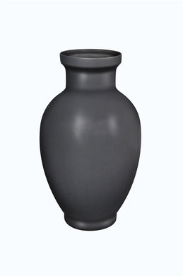 Adorning Decorative Ceramic Vase, Black