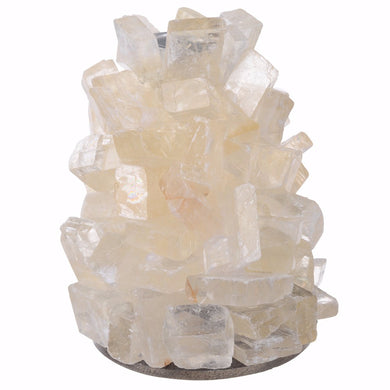 Utterly Gorgeous Quartz Stone Candle Holder , Natural