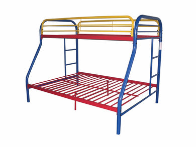 Twin/Full Bunk Bed, Rainbow