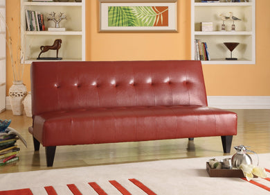 Adjustable Sofa, Red