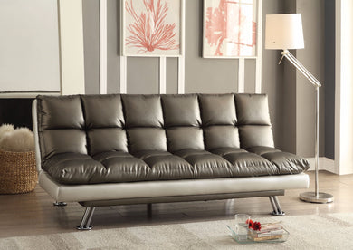 Voguish Adjustable Sofa  Dark Silver (Gray)