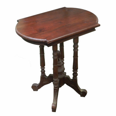 Well-made Wooden Telephone Table, Brown