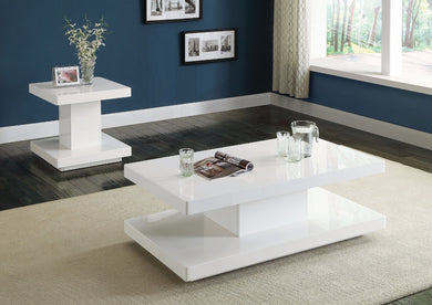 Superior Coffee Table, White