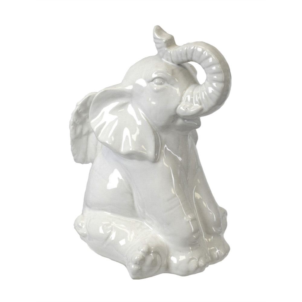 Winsome Angelic Elegant Figurine, White