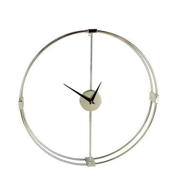 AMAZINGLY DESIGNED METAL MODERN WALL CLOCK, GOLD