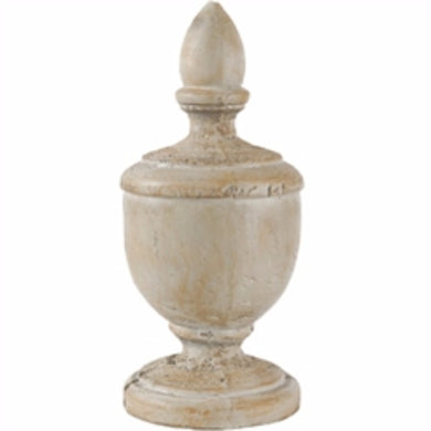 Antique Finial Decorative Accent, Beige