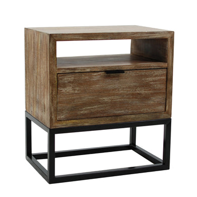 Traditional TV Cabinet With Drawer, Brown