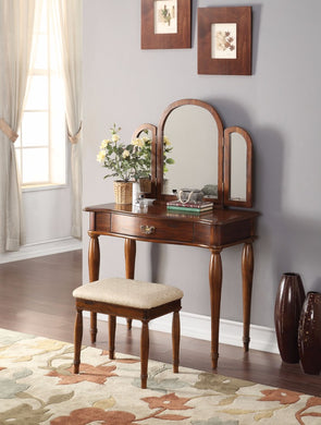 Vanity Set, Dark Hazelnut Brown