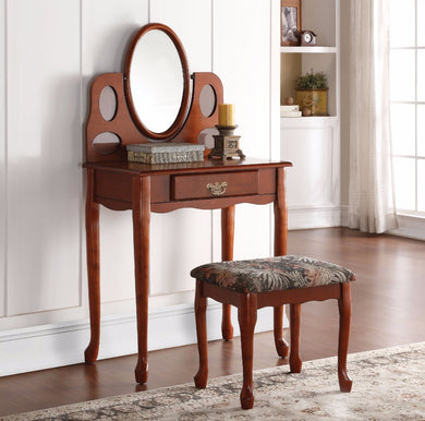 Vanity Set, Oak Brown