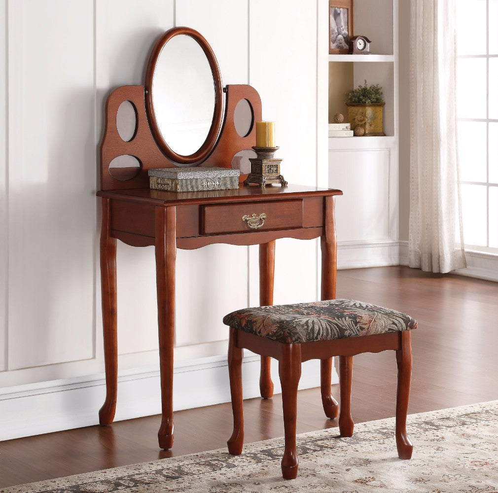 Vanity Set, Oak Brown