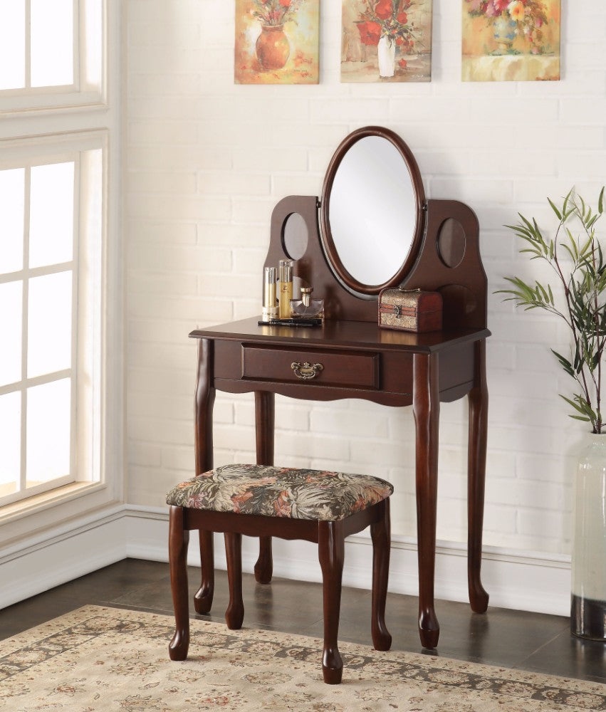 Vanity Set, Espresso Brown