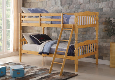 Twin/Twin Bunk Bed, Natural