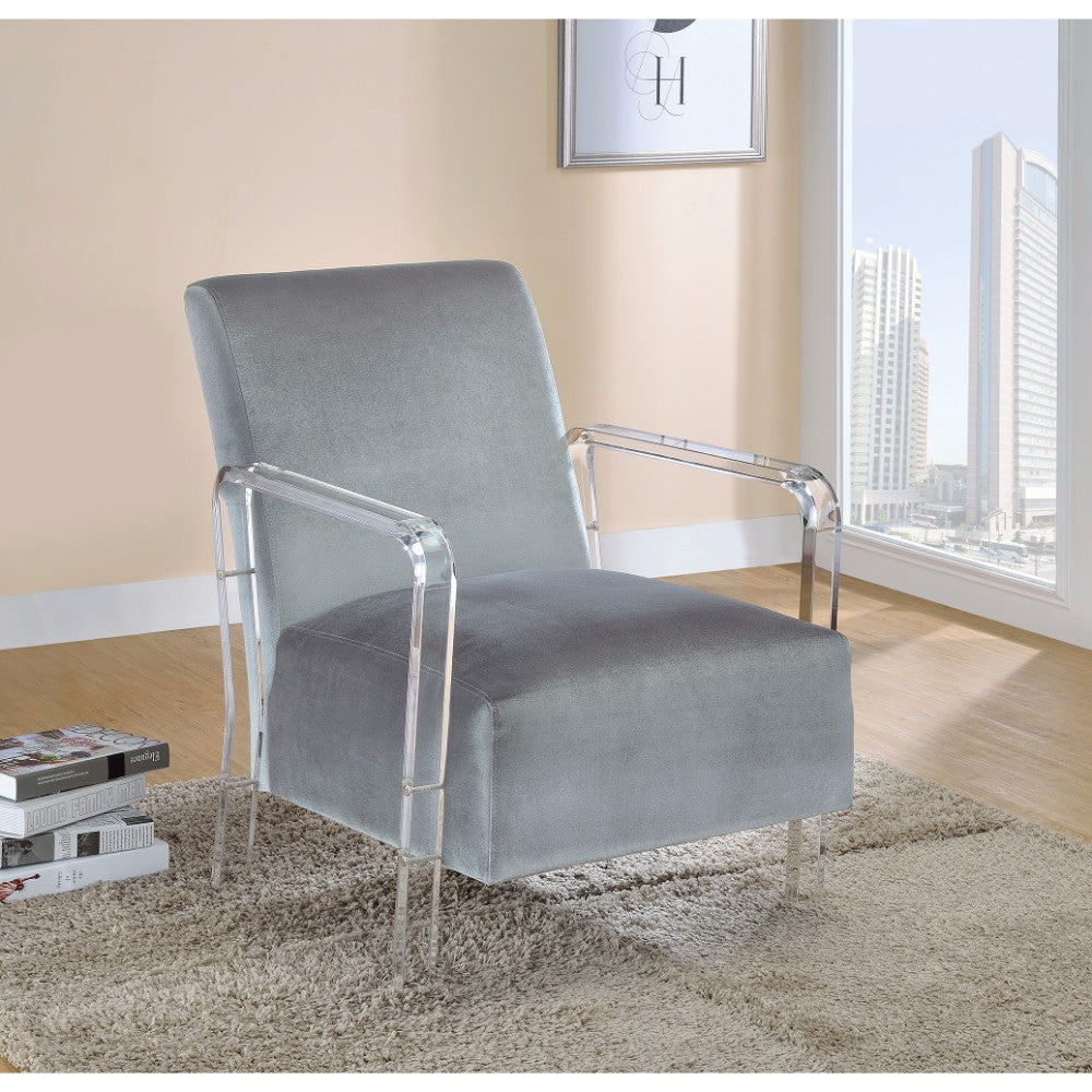Utterly Versatile Accent Chair, Gray