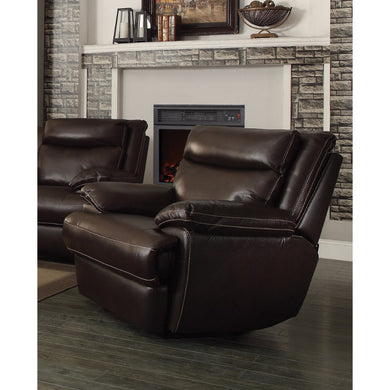 Well-Groomed Glider Recliner Chair, Brown