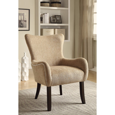 Stylishly Revamping Accent Chair, Sand Brown