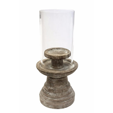 Worship candle holder, Brown
