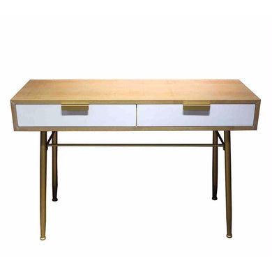 Wooden Console Table With 2 Drawers